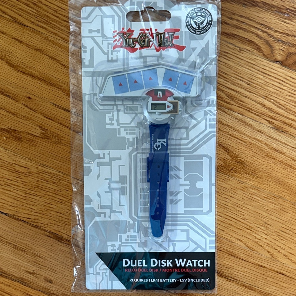 Yu-Gi-Oh! Duel Disk Watch - Blue